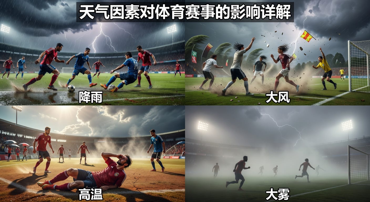 天气因素 weather factors 体育赛事分析要点