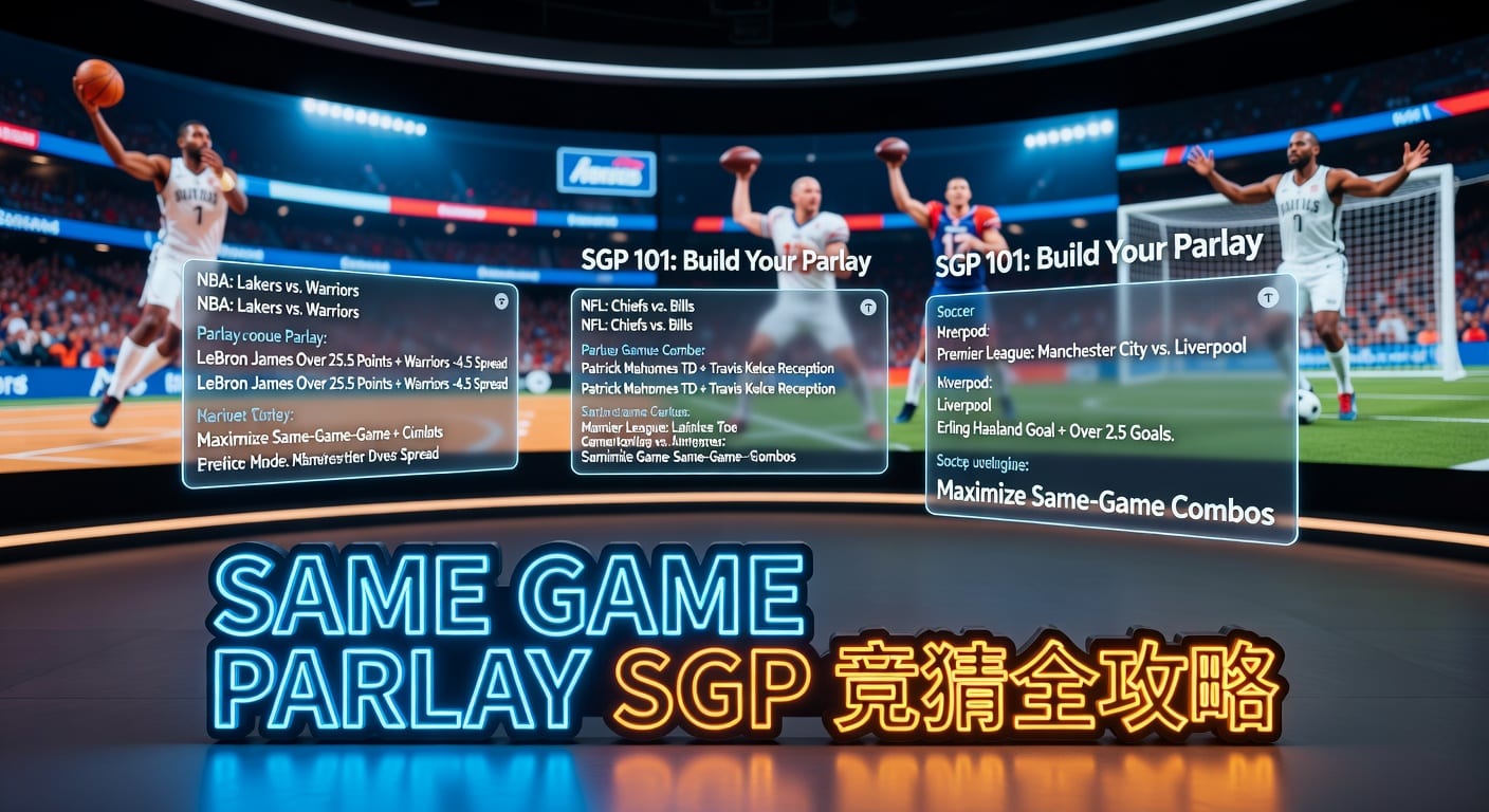 超级过关 Same Game Parlay SGP 实战理解与组合思路