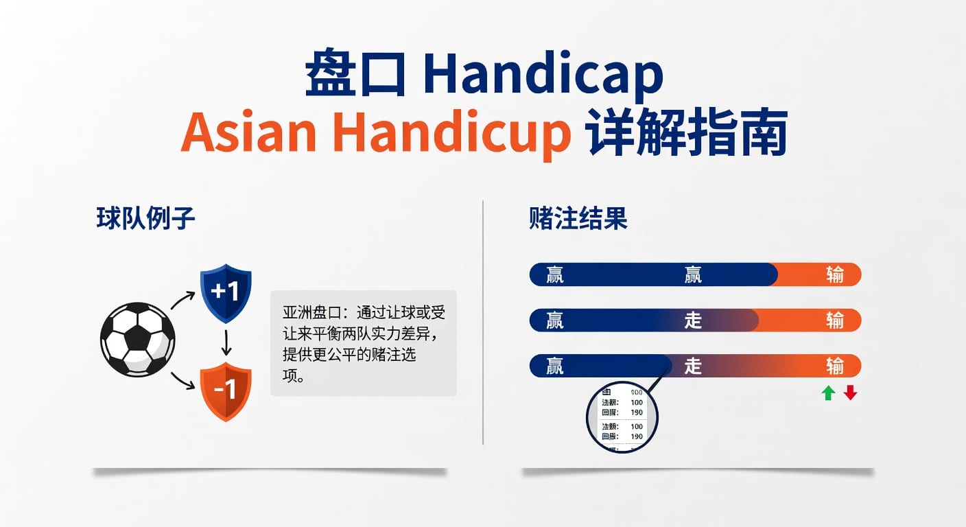 盘口 handicap asian handicap 实战解读｜让球体育官网