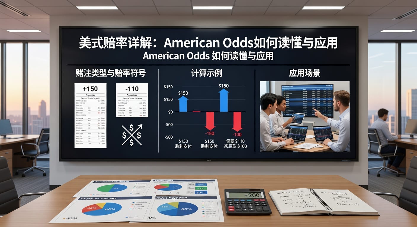 美式赔率 american odds 入门与实战解读