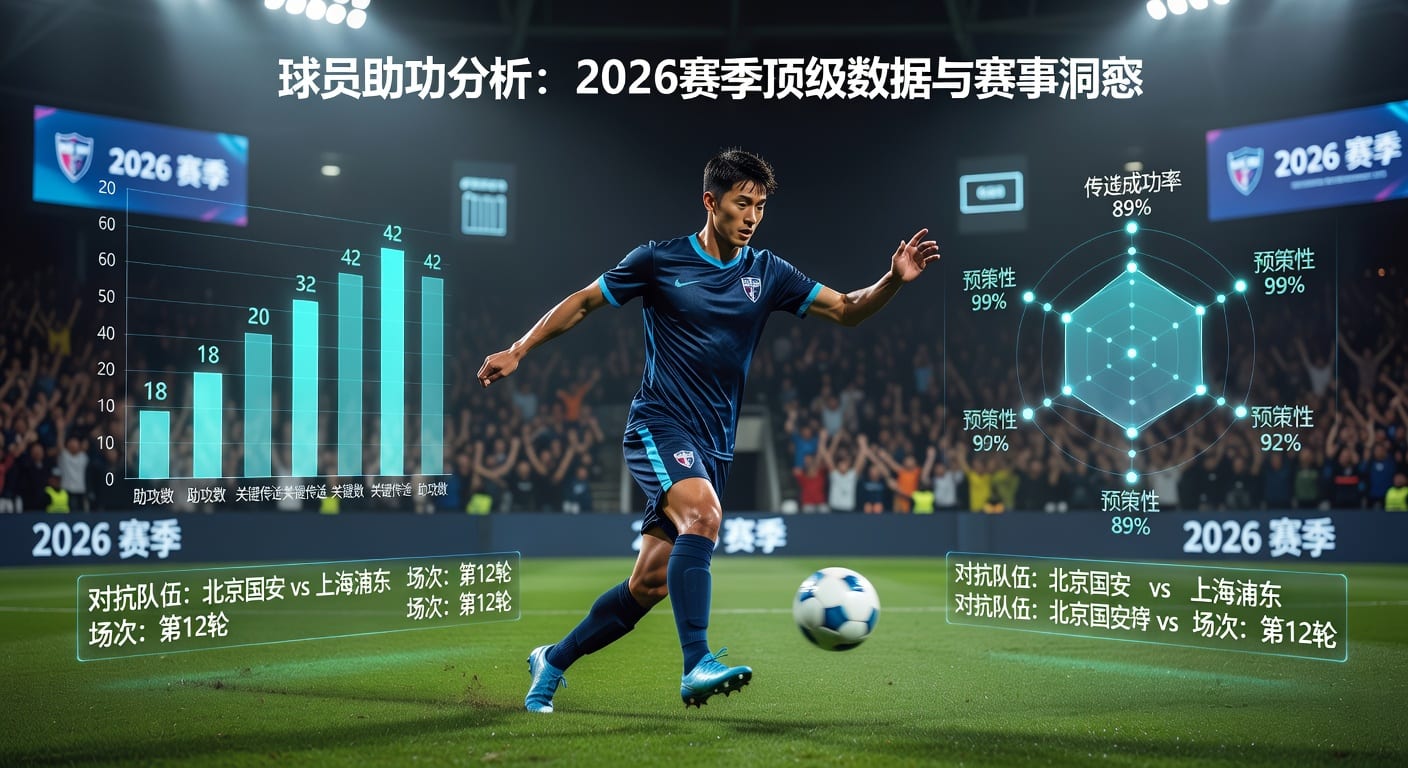 球员助攻 player assists：2026年赛前数据解读
